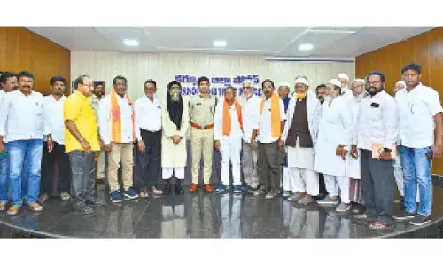 Peace committee meeting held in Kurnool ahead of Bakrid