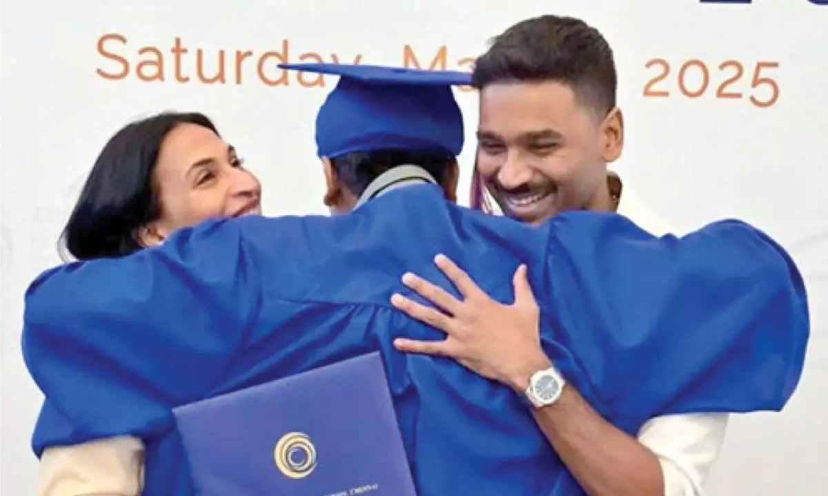 Dhanush, Aishwarya Rajinikanth put differences aside for son’s big day Dhanush, Aishwarya Rajinikanth put differences aside for son’s big day