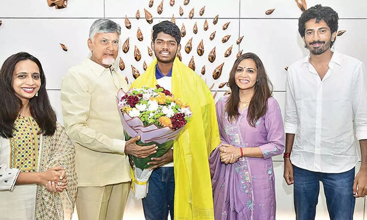 Contribute to Telugu States’ progress, CM tells students Contribute to Telugu States’ progress, CM tells students