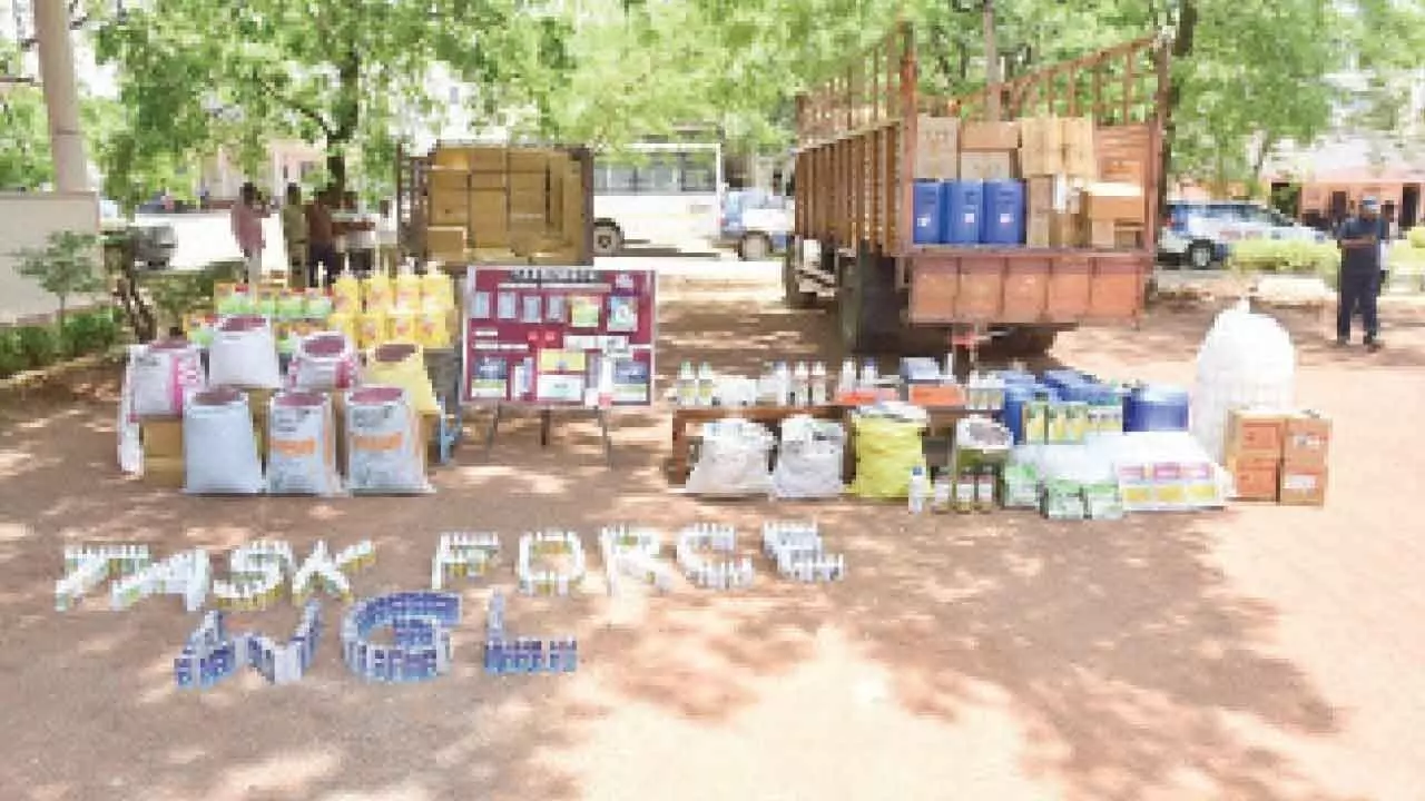 Two fake pesticide, seed-selling gangs busted