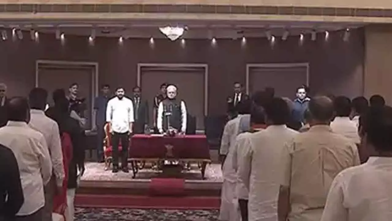 Telangana Cabinet Expanded, three new ministers take oath