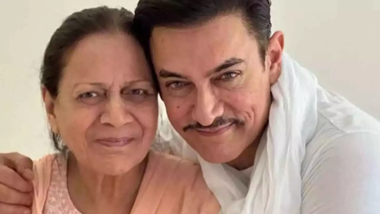 Aamir Khan’s mother makes heracting debut at the age of 90 Aamir Khan’s mother makes heracting debut at the age of 90