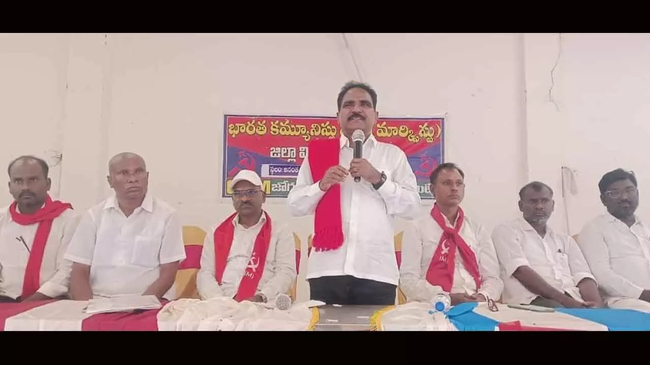 U.S. Influence on Indias Foreign Policy Questioned: CPM Telangana Secretary John Wesley Calls for United Secular Front Against Communal Politics U.S. Influence on Indias Foreign Policy Questioned: CPM Telangana Secretary John Wesley Calls for United Secular Front Against Communal Politics