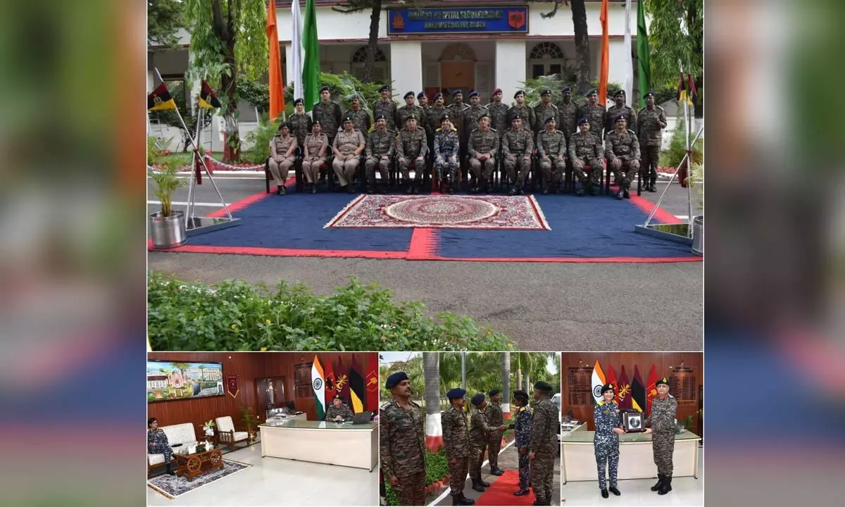 DGAFMS Inspects Upgraded Facilities at Secunderabad Military Hospital DGAFMS Inspects Upgraded Facilities at Secunderabad Military Hospital