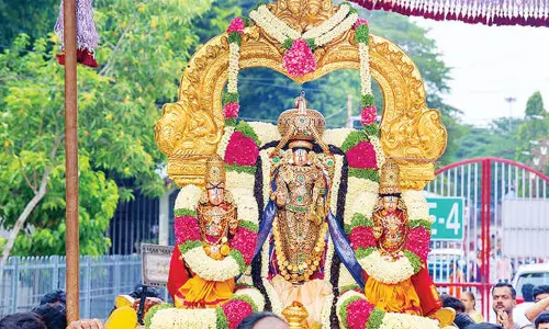 3-day Jyestabhishekam begins at Tirumala temple