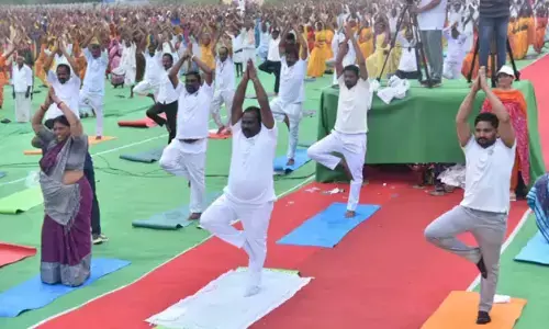 Yogandhra programme held in S. Kota mandal of Vizianagaram