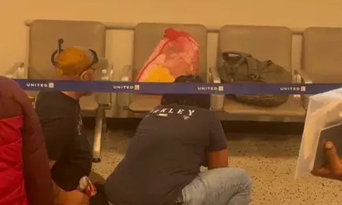 Viral video of handcuffed student: India formally raises matter with US Embassy