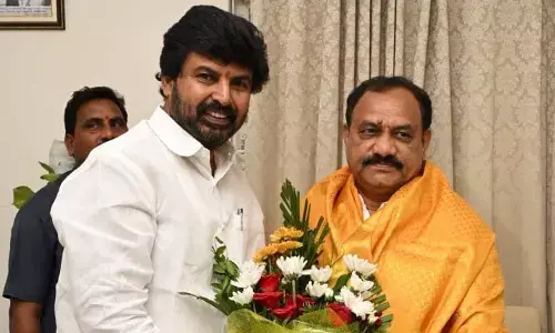 Sanjeev Mudiraj thanks Mahesh Kumar Goud