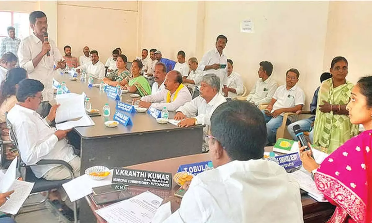 Puttaparthi devpt must be a collective effort: MLA Puttaparthi devpt must be a collective effort: MLA