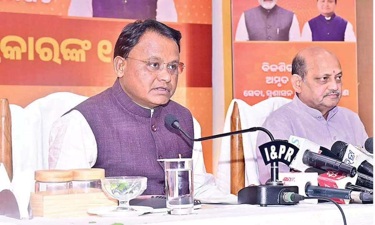 No corrupt person is now safe in Odisha: Majhi No corrupt person is now safe in Odisha: Majhi