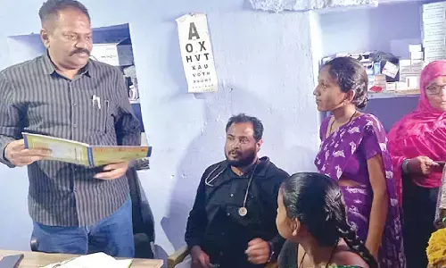 Mobile medical camp at Polakal PHC inspected