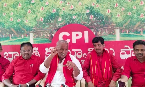 CPI Demands Scrapping of Kaleshwaram Project, Calls for Revival of Pranahita-Chevella Scheme