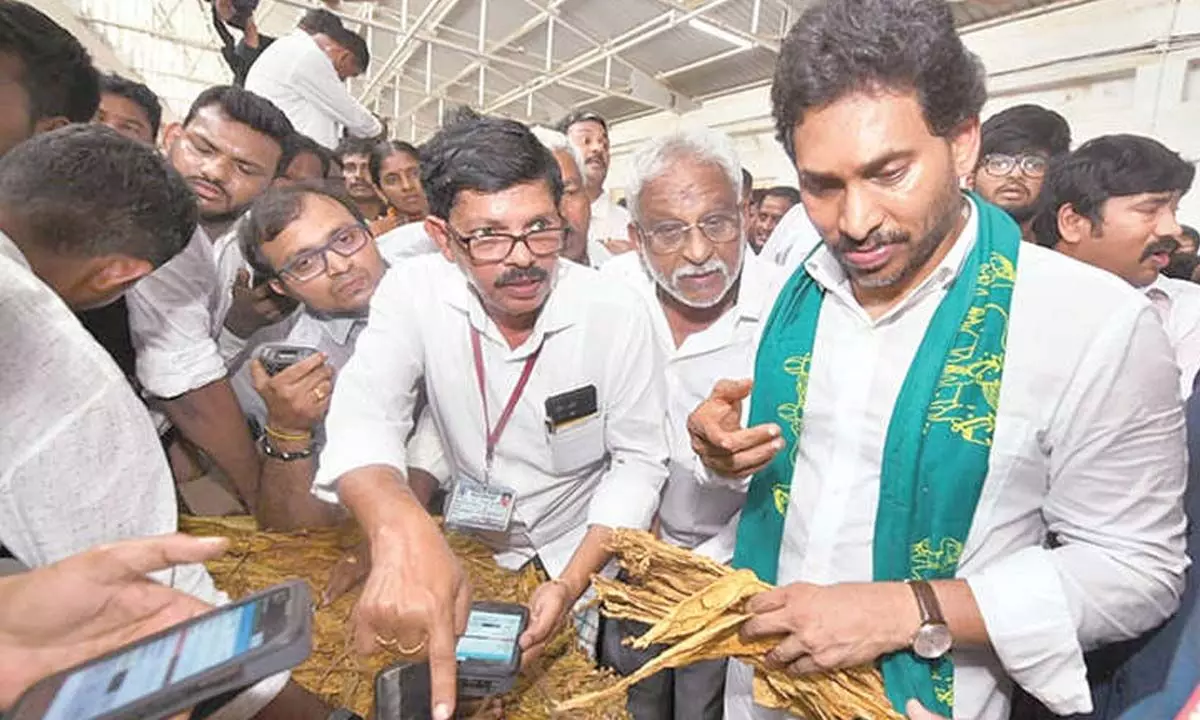 Jagan demands govt’s intervention to save farmers