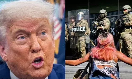 LA protests an assault on peace & order: Trump