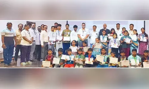 District-level swimming competitions held