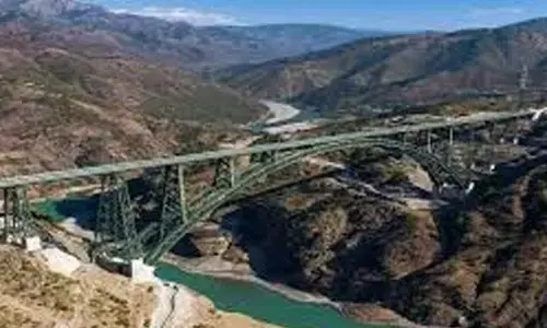 Adani plays major role in Chenab bridge works