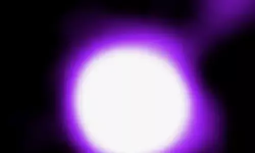 Nasa’s Chandra detects powerful black hole jet during universe’s cosmic noon