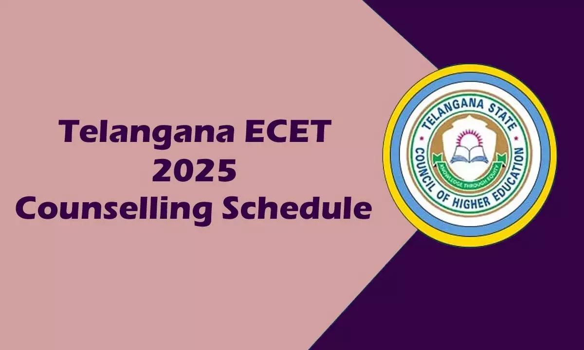 Telangana ECET 2025 Counselling Schedule Announced Telangana ECET 2025 Counselling Schedule Announced
