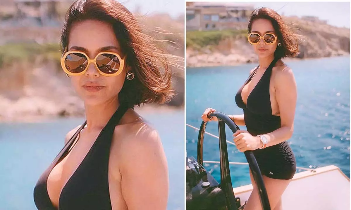 Esha Gupta channels luxe summer vibes Esha Gupta channels luxe summer vibes