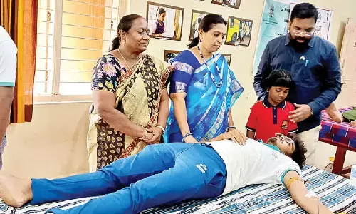 Blood donation drive held in Anantapur
