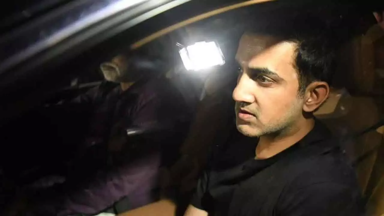 Gambhir flies back due to family emergency Gambhir flies back due to family emergency