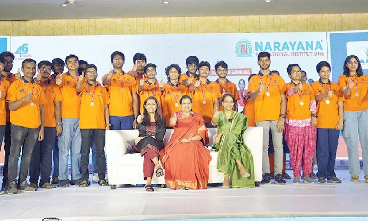 Narayana institutions secures top ranks in NEET 2025 Narayana institutions secures top ranks in NEET 2025