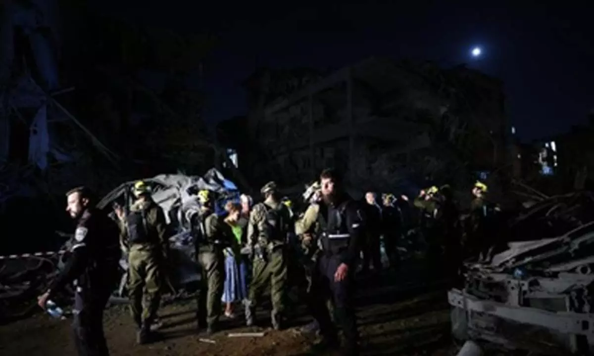 10 dead in Iranian attack on civilian areas; Israel Prez condoles loss of lives