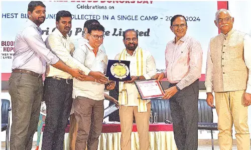 Red Cross honours Sri City for outstanding blood donation initiative