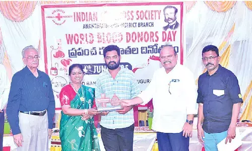 Blood donation drive held