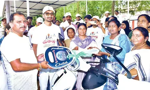Rapido e-bikes distributed to SHG members