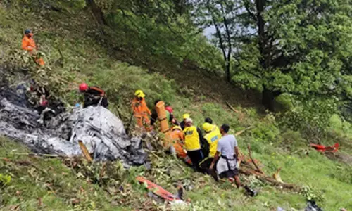 SDRF recovers all seven bodies from UKhand helicopter crash site