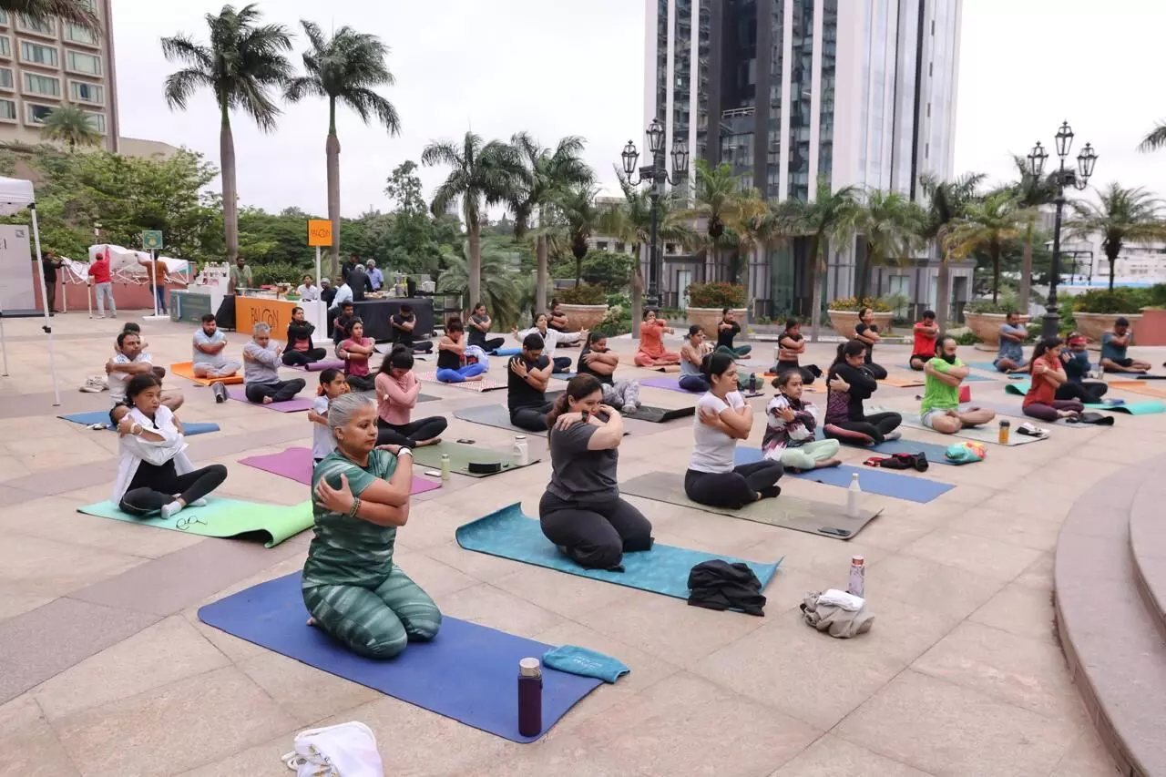 UB City Transformed into a Wellness Haven with Luxe Yoga Weekend for World Yoga Day UB City Transformed into a Wellness Haven with Luxe Yoga Weekend for World Yoga Day