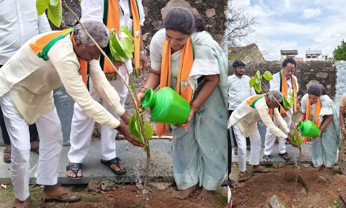 BJP Highlights 11 Years of Modi’s Governance in Gadwal’s Ward no. 36