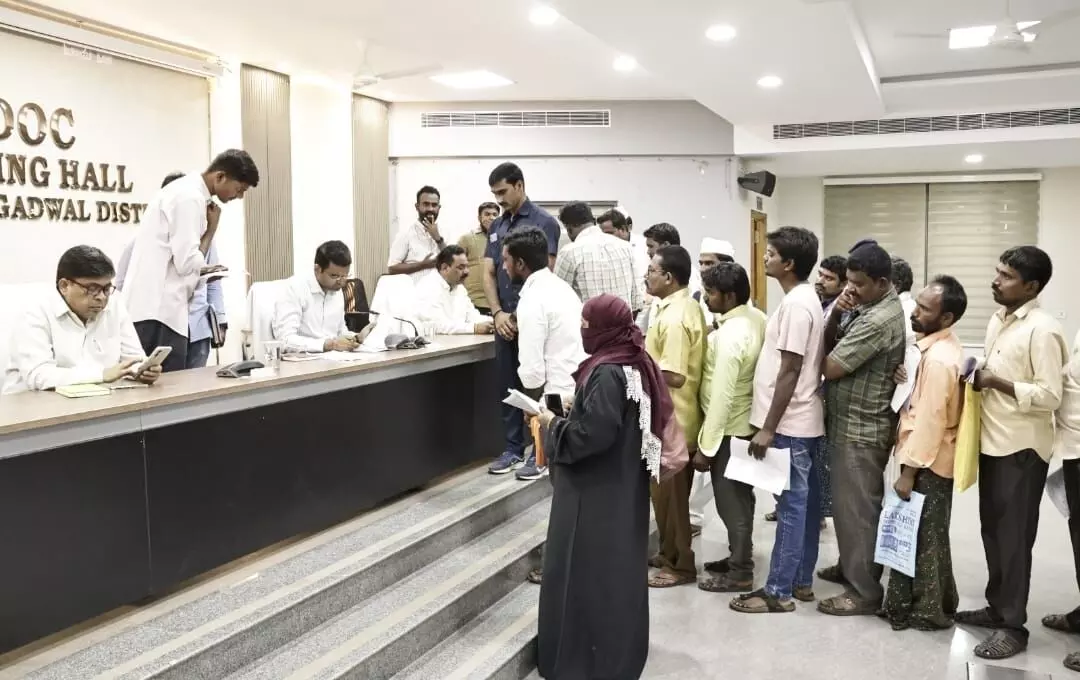 Swift Action Ordered on 55 Grievances Received at Prajavani Programme: District Collector B.M. Santosh