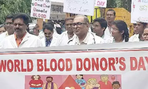 OGH marks World Blood Donor Day with awareness walk