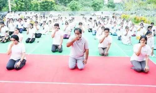 MLA advocates yoga for holistic health