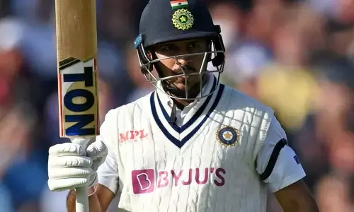 Shardul Thakur Shines with 122 in Rain-Hit India Practice Match