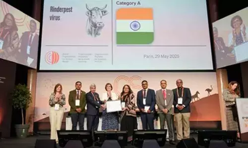 ICAR-NIHSAD Bhopal designated as containment facility for Rinderpest virus