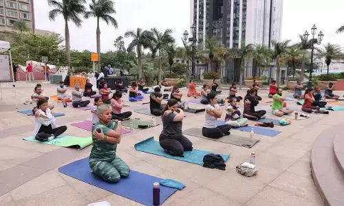 UB City Transformed into a Wellness Haven with Luxe Yoga Weekend for World Yoga Day