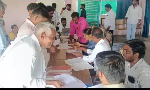 Farmers Flock to Bhubharati Program in Ija Mandal Seeking Land Issue Resolutions