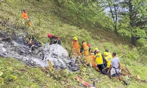 Case registered against private helicopter firm