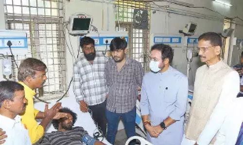 Kishan Reddy inspects Gandhi Hospital; takes stock of facilities