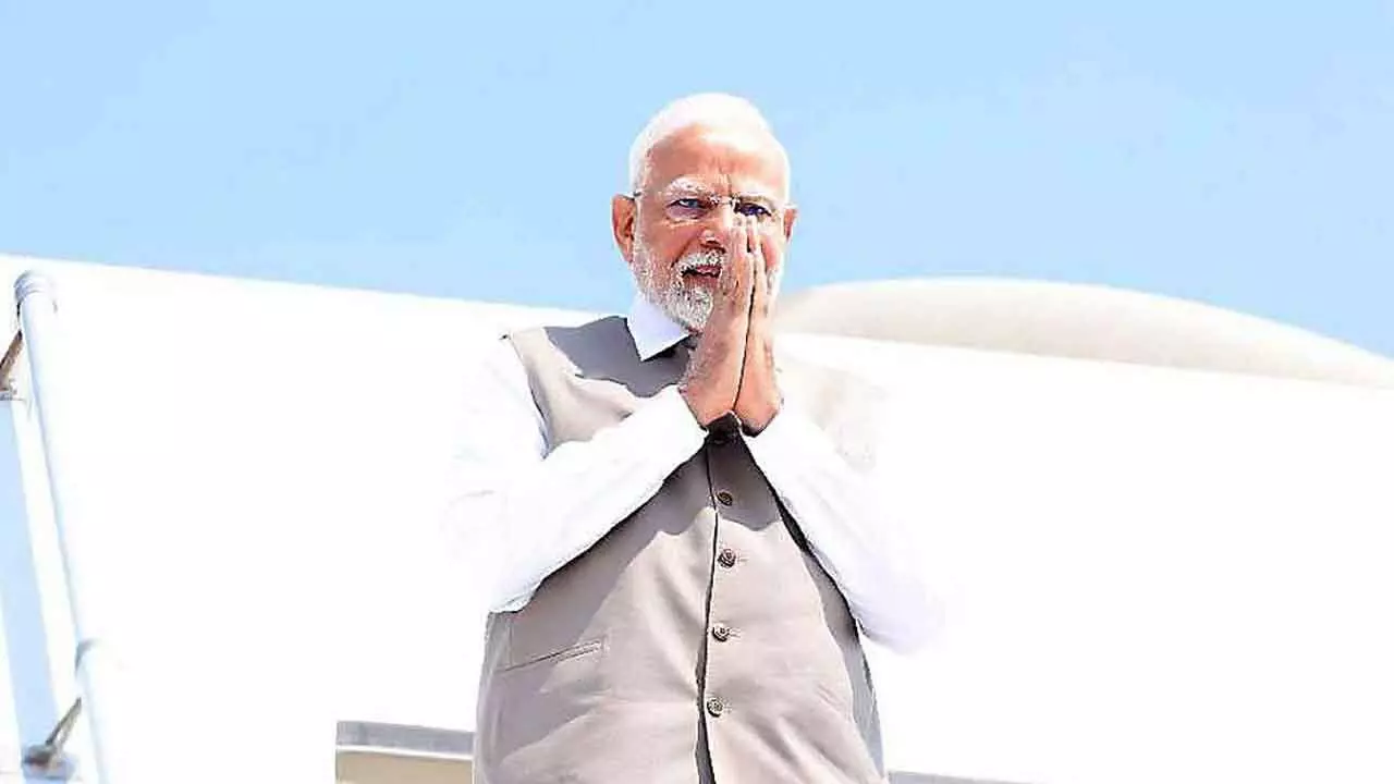 Modi in Canada for G7 summit Modi in Canada for G7 summit