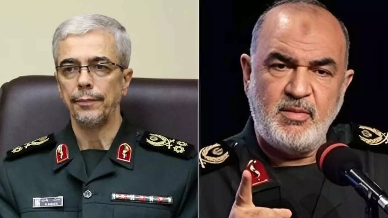Iran’s top commander killed in Israeli strikes Iran’s top commander killed in Israeli strikes