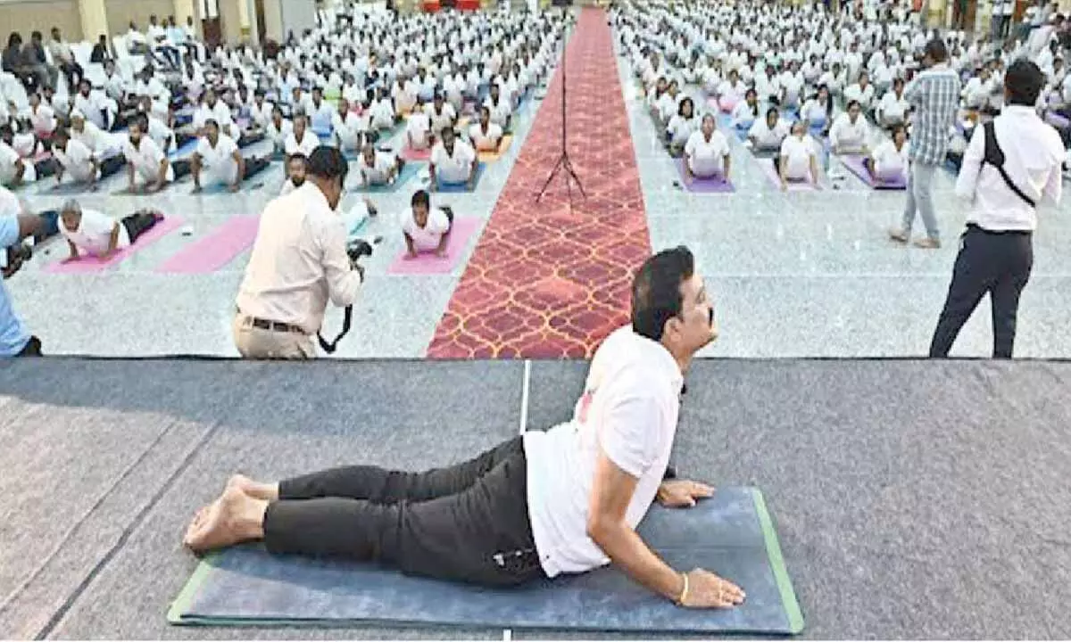 Youth embrace yoga for holistic wellness Youth embrace yoga for holistic wellness