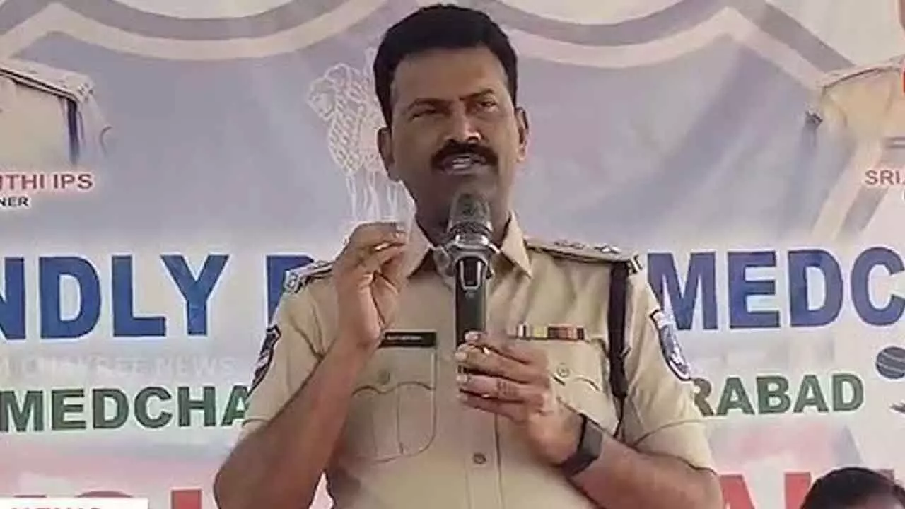 Medchal DCP emphasises accountability in crime review Medchal DCP emphasises accountability in crime review