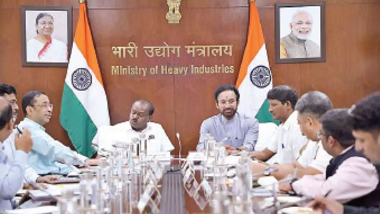 Union Ministers attend meet on boosting rare earths supply chains Union Ministers attend meet on boosting rare earths supply chains