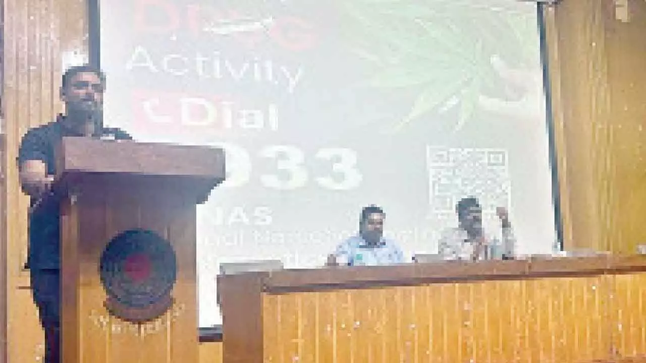 Anti-drug awareness programme held at JNTUH Anti-drug awareness programme held at JNTUH