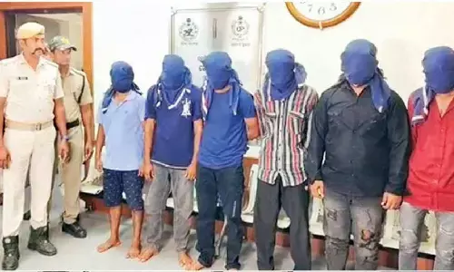 10 held for gang rape of college student