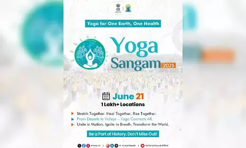 IDY-2025: Yoga Sangam portal crosses 4 lakh registrations, says Ayush Ministry